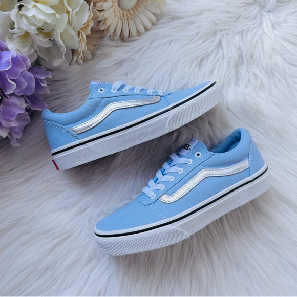 NEW | Kids Vans Ward Floral Lace Sneakers - Picture 3 of 4